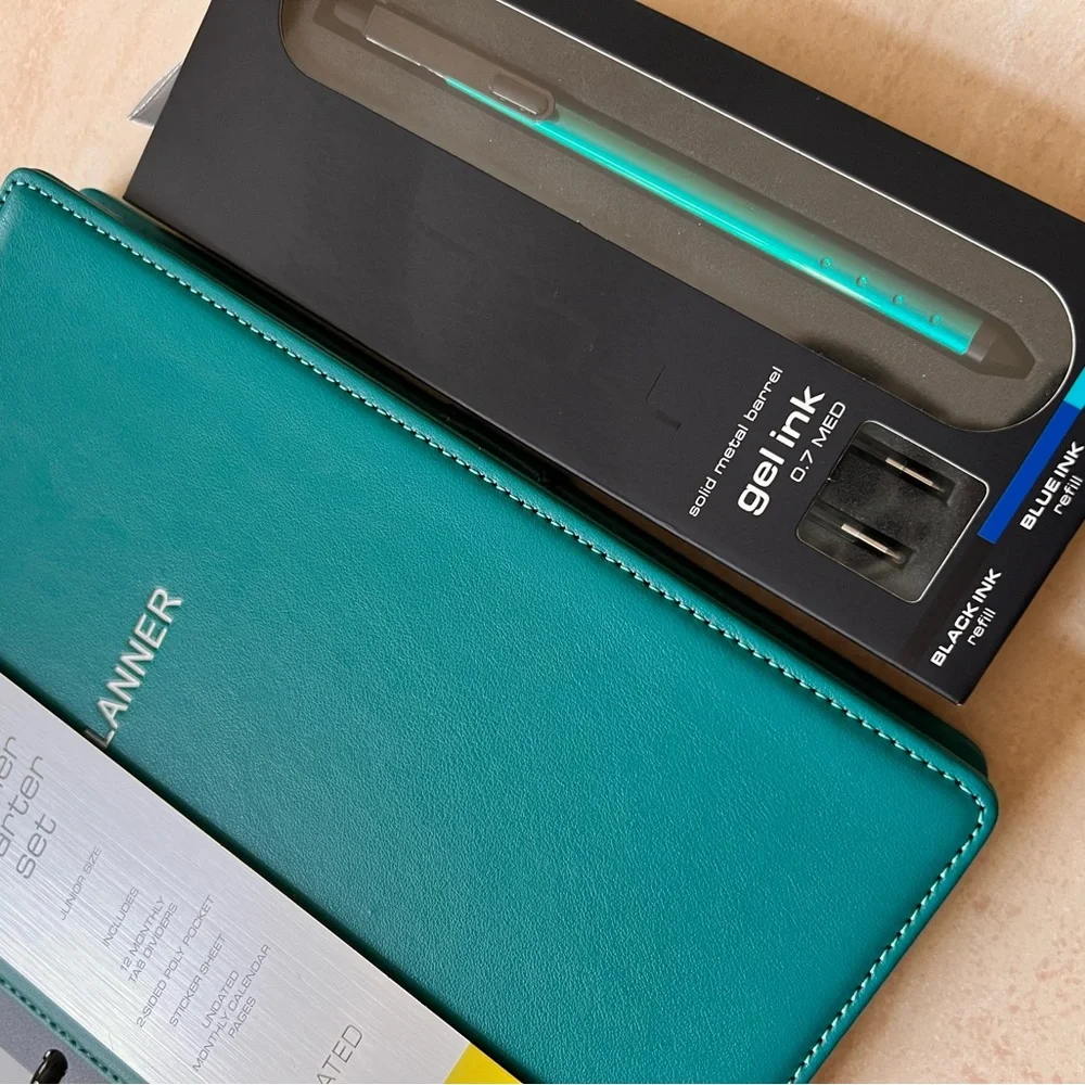 TUL Discbound Leather Undated Junior Planner Bundle -$FIRM!